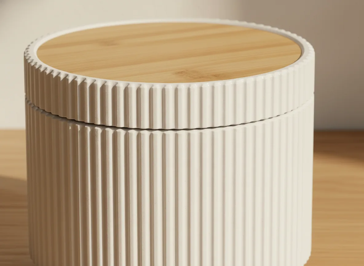 Runde Fluted Box Vorrat